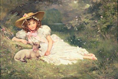 Het kleine herderinnetje door Arthur Dampier May